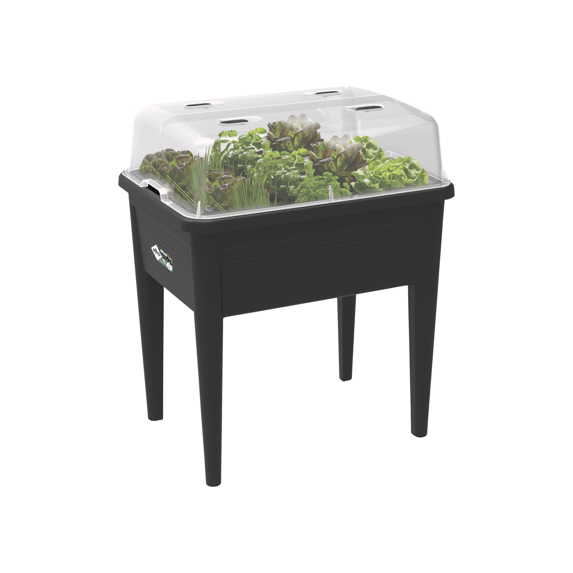 green basics kweektafel super xxl living black - elho® - Give room